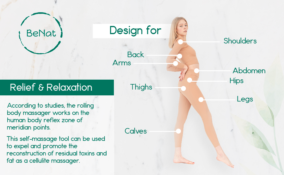 FlexiRoll Body Massager - Self-Massage Tool