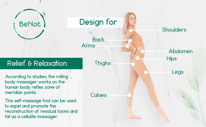 FlexiRoll Body Massager - Self-Massage Tool