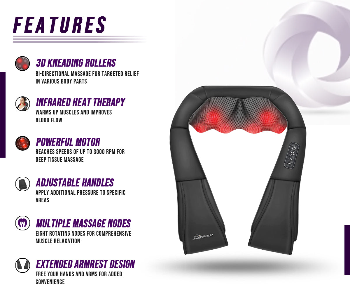 VitalRelief™ Heated Neck & Shoulder Massager