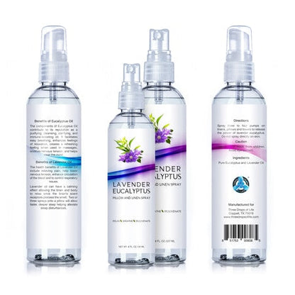 Eucalyptus Lavender Bed Linen Mist - 4 oz.
